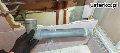 Wycieki pod zlewem i umywalką — Warszawa, zdjęcie 2 z wizyty