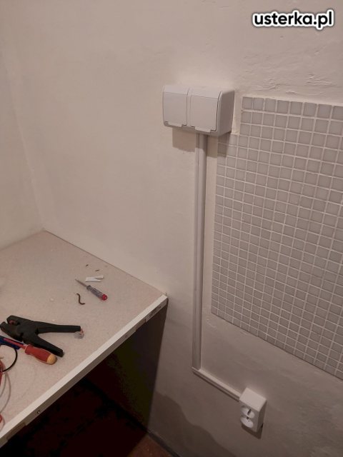 Serwis i montaż lamp, gniazdek i innych punktów — Wrocław, zdjęcie 2 z wizyty
