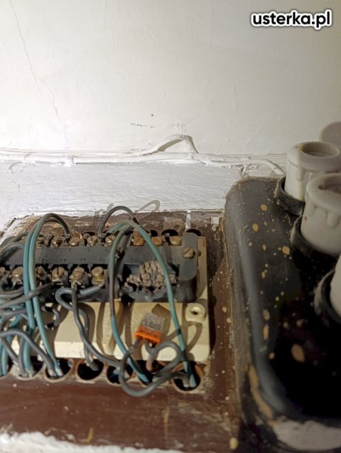 Drobne usterki elektryczne — Wrocław, zdjęcie z wizyty