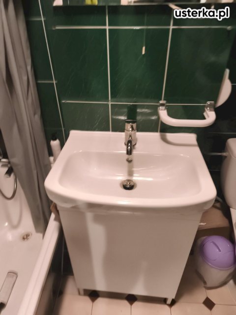 Wymiana/montaż muszli i umywalek — Warszawa, zdjęcie z wizyty