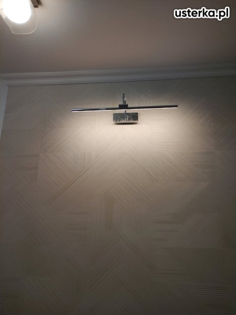 Serwis i montaż lamp, gniazdek i innych punktów — Warszawa, zdjęcie z wizyty