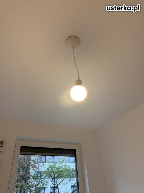 Serwis i montaż lamp, gniazdek i innych punktów — Warszawa, zdjęcie 3 z wizyty
