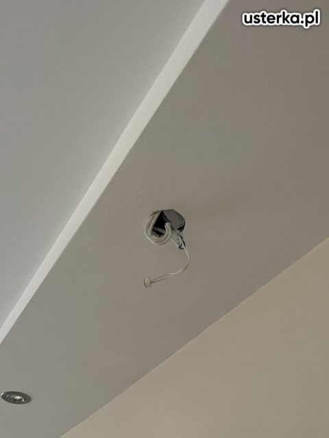Serwis i montaż lamp, gniazdek i innych punktów — Warszawa, zdjęcie 2 z wizyty
