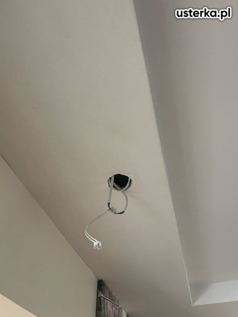 Serwis i montaż lamp, gniazdek i innych punktów — Warszawa, zdjęcie 3 z wizyty