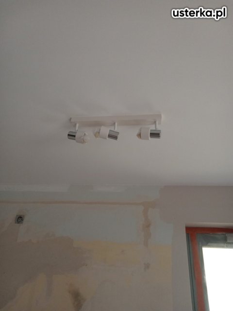 Serwis i montaż lamp, gniazdek i innych punktów — Wrocław, zdjęcie z wizyty