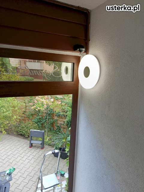 Serwis i montaż lamp, gniazdek i innych punktów — Wrocław, zdjęcie z wizyty