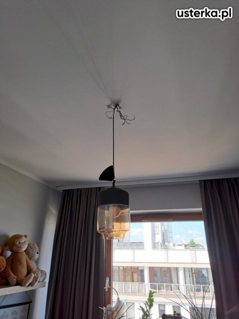 Serwis i montaż lamp, gniazdek i innych punktów — Warszawa, zdjęcie 2 z wizyty
