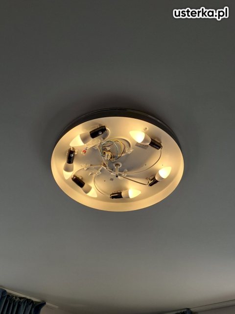Serwis i montaż lamp, gniazdek i innych punktów — Warszawa, zdjęcie 2 z wizyty
