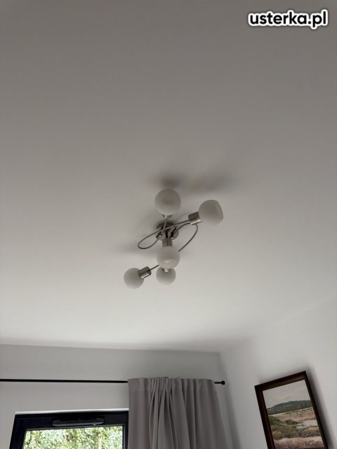 Serwis i montaż lamp, gniazdek i innych punktów — Warszawa, zdjęcie z wizyty