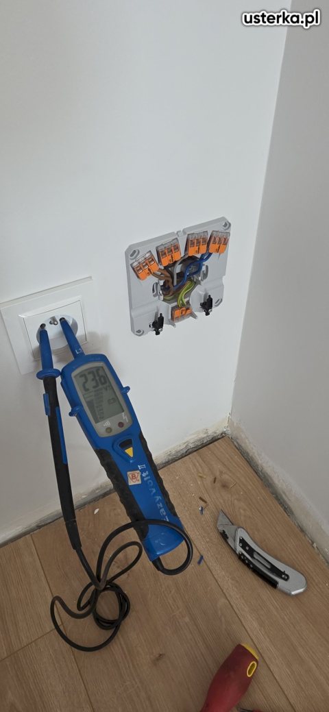 Serwis i montaż lamp, gniazdek i innych punktów — Kraków, zdjęcie 2 z wizyty