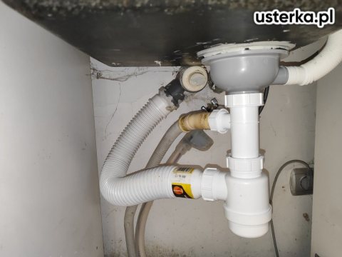 Wycieki pod zlewem i umywalką — Poznań, zdjęcie 2 z wizyty