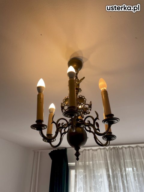 Serwis i montaż lamp, gniazdek i innych punktów — Warszawa, zdjęcie z wizyty