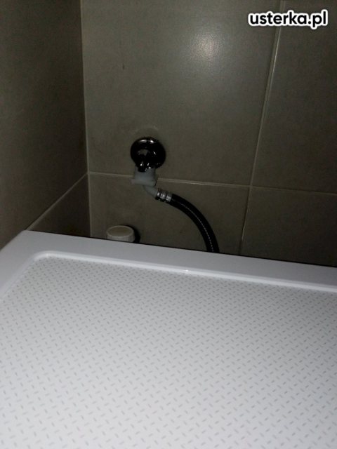 Podłączanie pralek i zmywarek — Kraków, zdjęcie z wizyty