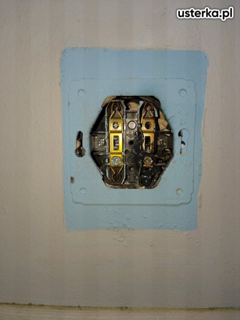 Serwis i montaż lamp, gniazdek i innych punktów — Wrocław, zdjęcie z wizyty