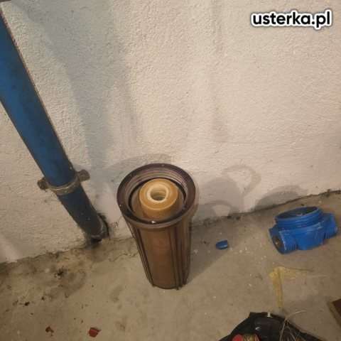Wycieki pod zlewem i umywalką — Wieliczka, zdjęcie z wizyty