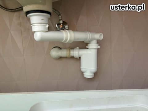 Wycieki pod zlewem i umywalką — Lublin, zdjęcie 2 z wizyty