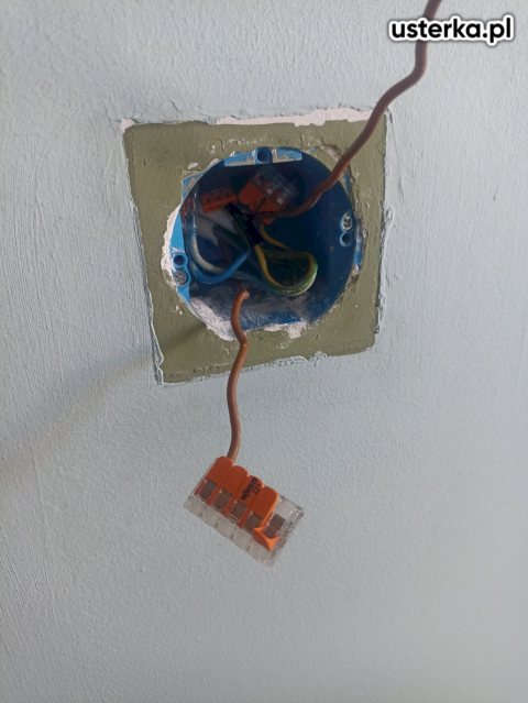 Serwis i montaż lamp, gniazdek i innych punktów — Kraków, zdjęcie 2 z wizyty