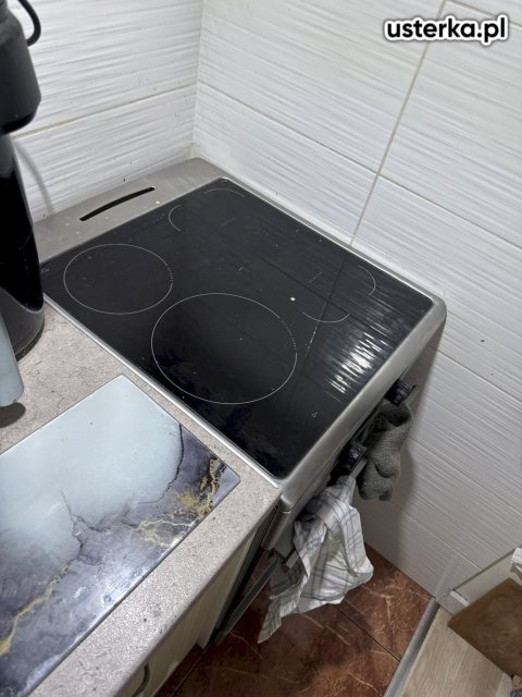 Naprawa płyt grzewczych — Kraków, zdjęcie z wizyty