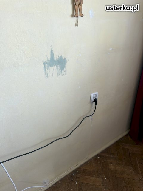 Serwis i montaż lamp, gniazdek i innych punktów — Warszawa, zdjęcie z wizyty