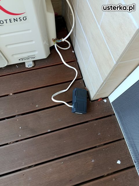 Drobne usterki elektryczne — Wrocław, zdjęcie z wizyty