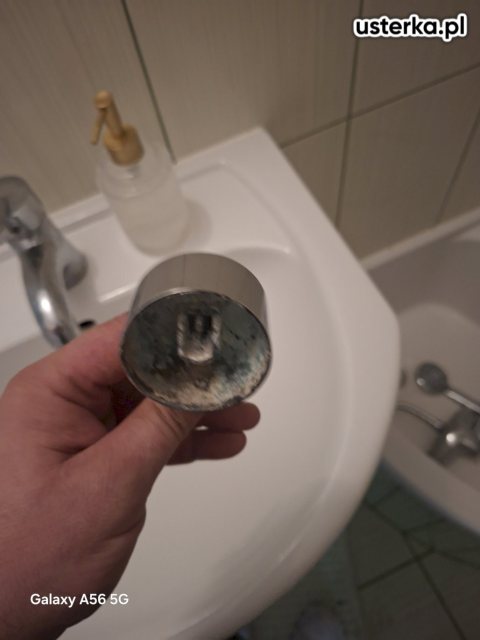 Serwis baterii wodnych — Kraków, zdjęcie z wizyty