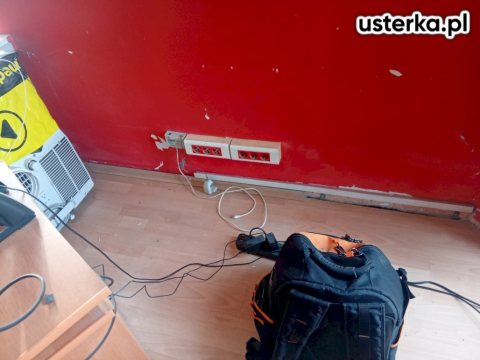 Serwis i montaż lamp, gniazdek i innych punktów — Sosnowiec, zdjęcie z wizyty