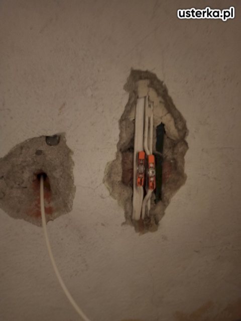 Drobne usterki elektryczne — Wrocław, zdjęcie z wizyty