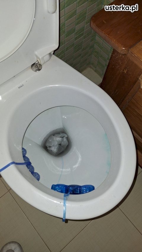 Udrażnianie rur kanalizacyjnych — Hipolitów, zdjęcie z wizyty