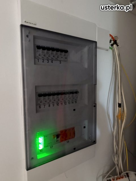 Drobne usterki elektryczne — Ślęza, zdjęcie z wizyty