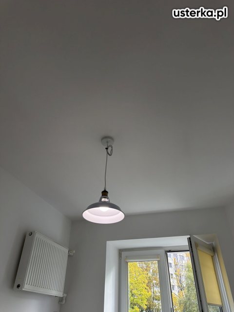Serwis i montaż lamp, gniazdek i innych punktów — Warszawa, zdjęcie z wizyty