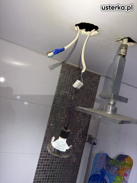 Serwis i montaż lamp, gniazdek i innych punktów — Lublin, zdjęcie 3 z wizyty