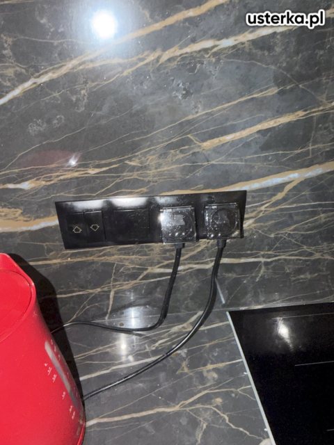 Serwis i montaż lamp, gniazdek i innych punktów — Warszawa, zdjęcie z wizyty