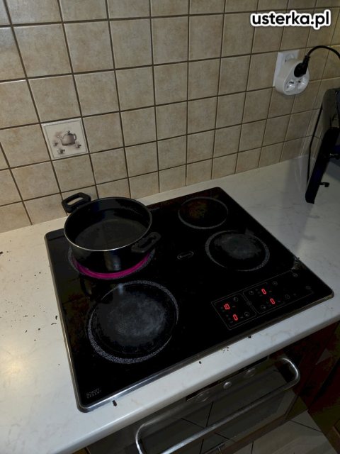 Naprawa płyt grzewczych — Warszawa, zdjęcie z wizyty