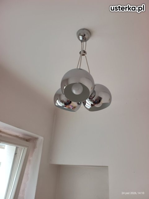 Serwis i montaż lamp, gniazdek i innych punktów — Warszawa, zdjęcie z wizyty