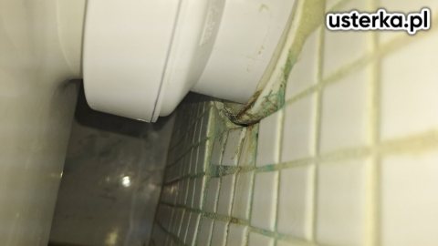 Wycieki ukryte w ścianie i podłodze — Warszawa, zdjęcie z wizyty