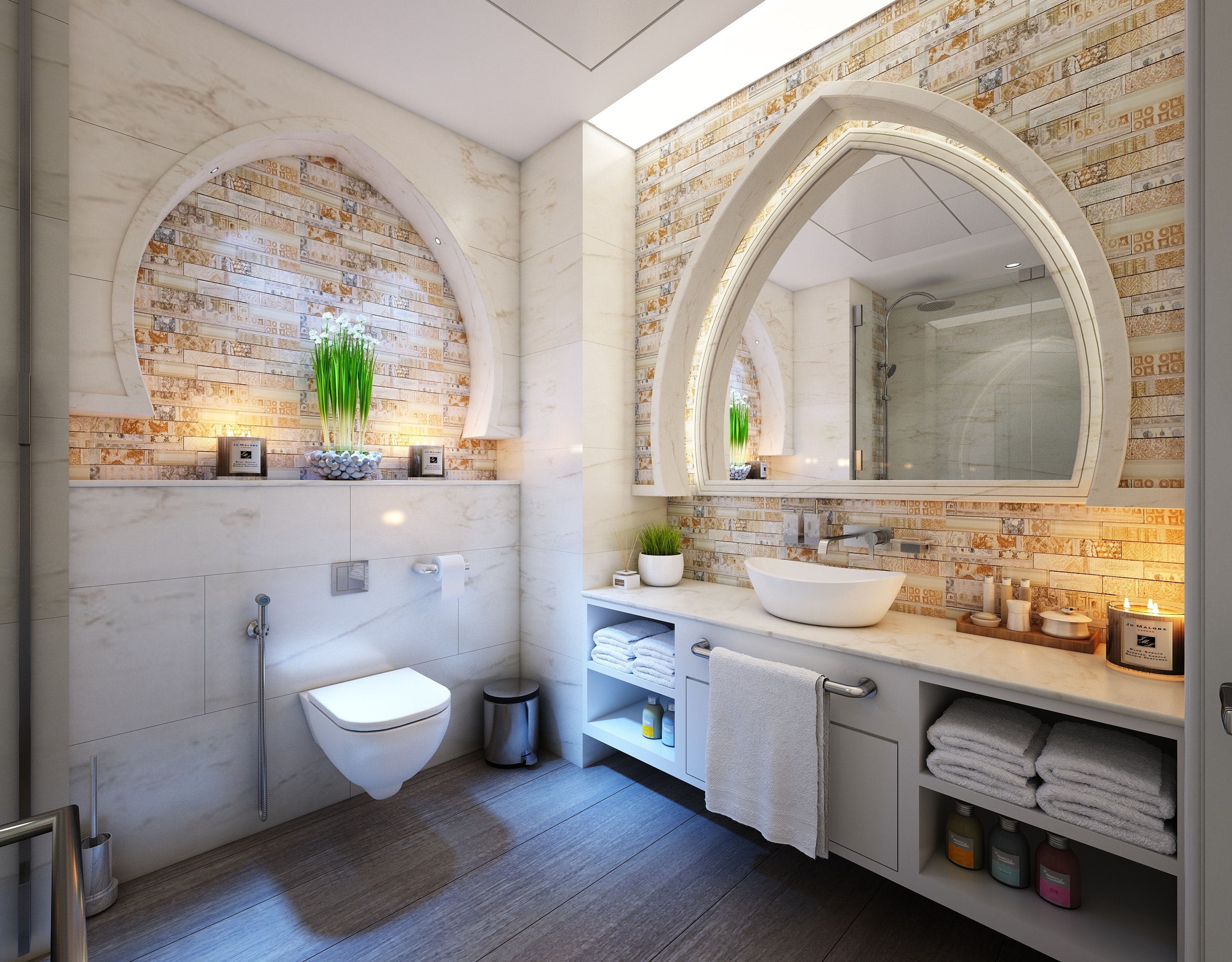 Łazienka w stylu loft